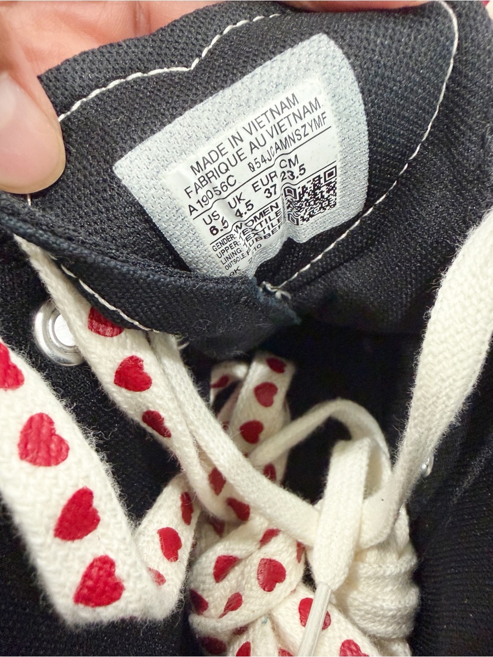 Converse Women's Chuck Taylor All Star Valentine's Day High Top Casual Sneakers - Picture 9 of 12
